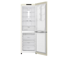 Холодильник LG GA-B419SEJL бежевый двухкамерный 223/79л морозилка снизу, No Frost
