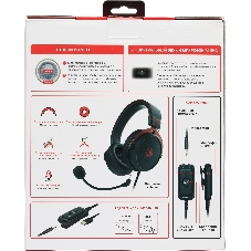 Гарнитура Bloody M590i Sports красный-чёрный, проводная, USB