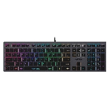Клавиатура проводная A4Tech Fstyler FX60, USB, серый