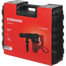 Перфоратор Starwind RHV32-1600S1 патрон:SDS-plus уд.:6Дж 1600Вт (кейс в комплекте)