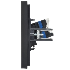 Розетка компьютерная двойная RJ45 кат.6 FP134 черный FORTE&PIANO