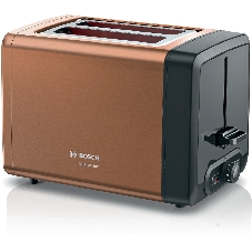 Тостер Bosch TAT4P429 медь, 970 Вт, 2 слота