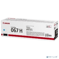Картридж лазерный Canon CRG 067 HC (5105C002) голубой (2400 стр. повышенной емкости) для Canon LBP631/633/MF651/655/657
