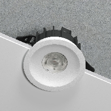 25068/LED 15W 4000K / светильник встраиваемый светодиодный / белый
