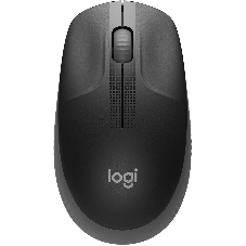 Мышь беспроводная Logitech M190 черный, 1000 dpi, радиоканал, USB, кнопки - 3