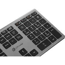 Клавиатура Oklick 890S проводная, USB Type-A, серый