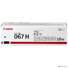 Картридж лазерный Canon CRG 067 HC (5105C002) голубой (2400 стр. повышенной емкости) для Canon LBP631/633/MF651/655/657