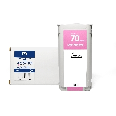 Картридж струйный NVPrint 70 (NV-C9455A) Light Magenta для HP DesignJet Z2100/Z3100/Z3200/Z5200/Z5400 (130 мл) совместимый
