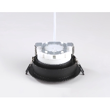 Светильник Ambrella light TN52333 SBK черный песок GX53 max 12W D115*25