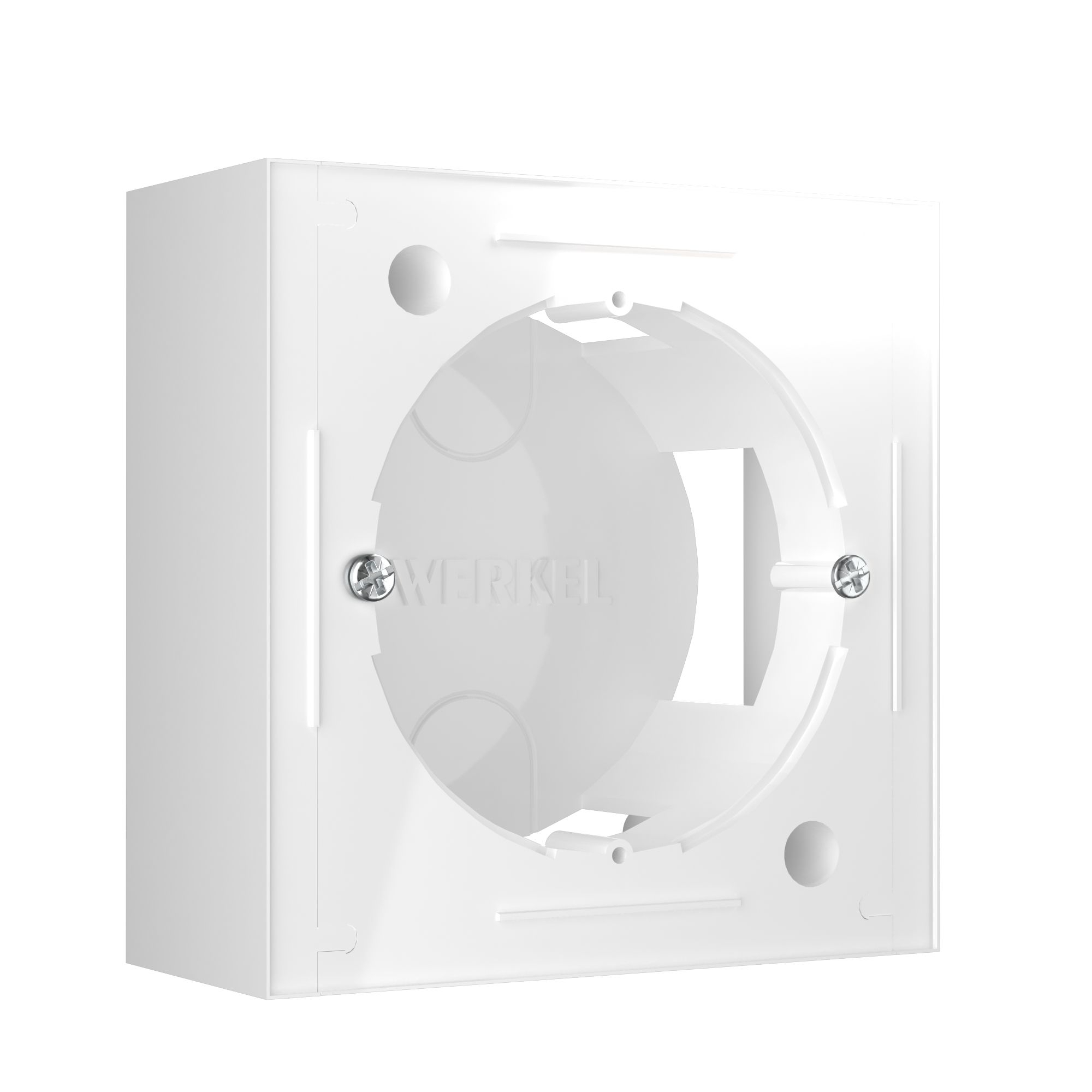 Коробка для накладного монтажа Werkel W8000001 (белый)