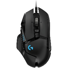 Мышь проводная Logitech G502 HERO черный, 25600 dpi, USB, кнопки - 11