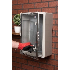 Бокс пластиковый с монтажной платой прозр. дверь EKF PROxima PBT65MP005 500х350х190 мм IP65