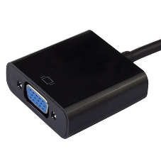 Кабель-адаптер HDMI M-->VGA 15F ORIENT C050, для подкл.монитора/проектора к выходу HDMI 