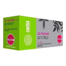 Картридж лазерный Cactus CS-TK5150M пурпурный (10000 стр.) для Kyocera Ecosys M6035cidn/P6035cdn