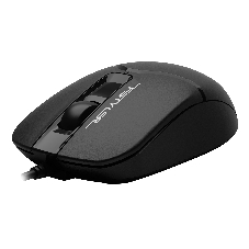 Мышь проводная A4Tech Fstyler FM12 черный, 1200 dpi, USB, кнопки - 3