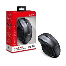 Мышь беспроводная Genius Ergo 8200S серый, 1200 dpi, радиоканал, USB, кнопки - 5