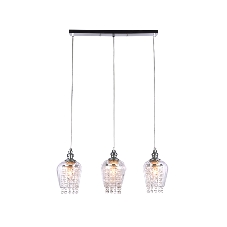 Светильник Ambrella light TR3612/3 CH/CL хром/прозрачный E27/3 max 40W 570*140*920