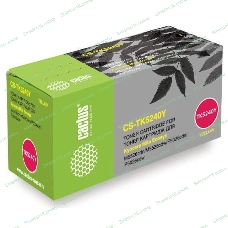 Картридж лазерный Cactus CS-TK5240Y желтый (3000 стр.) для Kyocera Ecosys M5526cdn/M5526cdw/P5026cdn/P5026cdw
