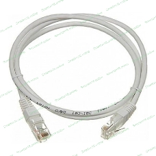 Патч-корд LANMASTER UTP TWT-45-45-1.5/6-GY вилка RJ-45-вилка RJ-45 Cat.6 1.5м серый ПВХ (уп.:1шт)