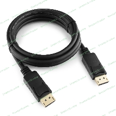 Кабель DisplayPort Gembird, 1.8м, 20M/20M, черный, экран, пакет