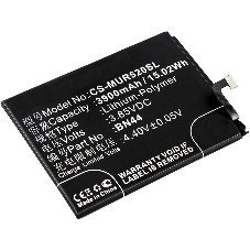 Аккумулятор CameronSino CS-MUR520SL BN44 для Xiaomi Note 5 Dual, Redmi 5 Plus3.85V, 3900mAh, 15.02Wh