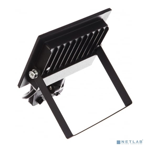 Прожектор Ultraflash LFL-5002S C02 черный (LED прожектор с датчиком, 50 Вт, 230В, 6500К)