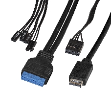 Компьютерный корпус Miditower ExeGate XP-332UC-UNS450 (ATX, БП UNS450 с вент. 12см, 2хUSB 3.0/1хTypeC, аудио, черный)