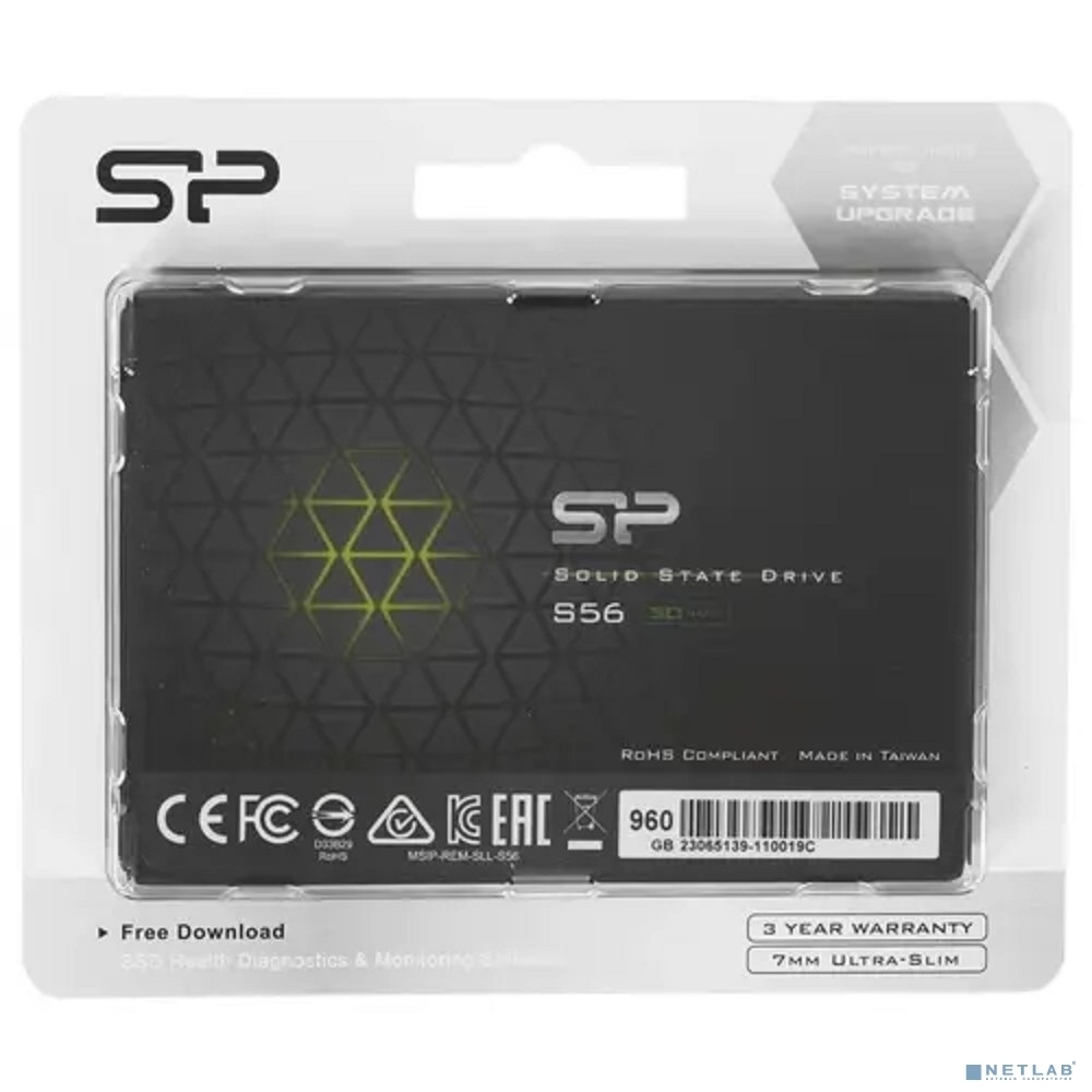 Накопитель SSD 960GB Silicon Power S56, 2.5