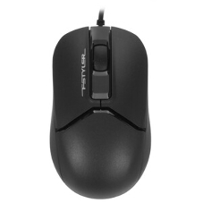 Мышь проводная A4Tech Fstyler FM12S черный, 1200 dpi, USB, кнопки - 3