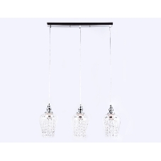 Светильник Ambrella light TR3612/3 CH/CL хром/прозрачный E27/3 max 40W 570*140*920