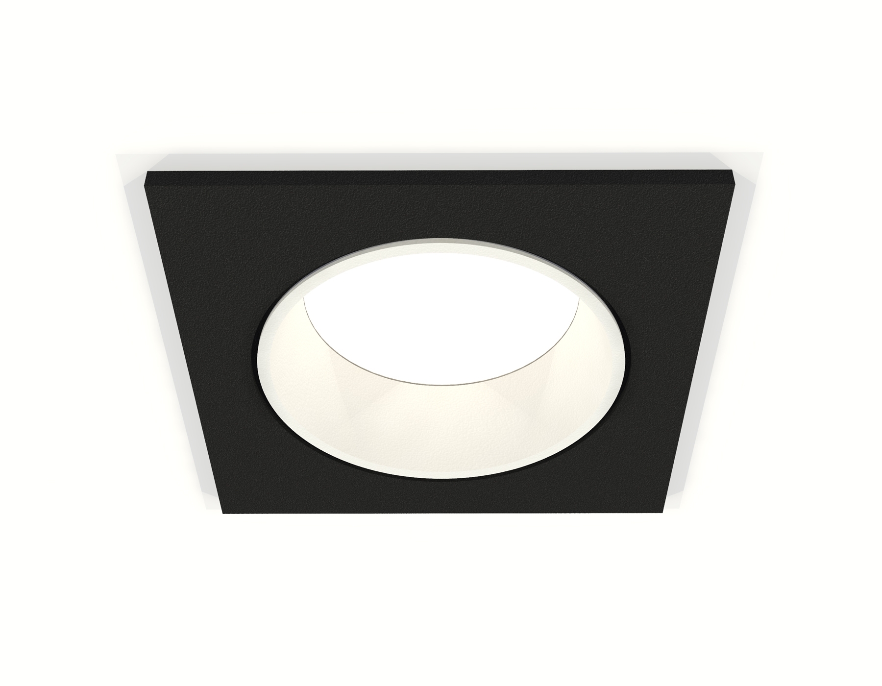 Комплект встраиваемого светильника Ambrella light XC6521001 SBK/SWH черный песок/белый песок MR16 GU5.3 (C6521, N6110)