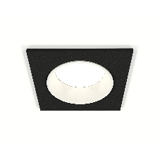 Комплект встраиваемого светильника Ambrella light XC6521001 SBK/SWH черный песок/белый песок MR16 GU5.3 (C6521, N6110)
