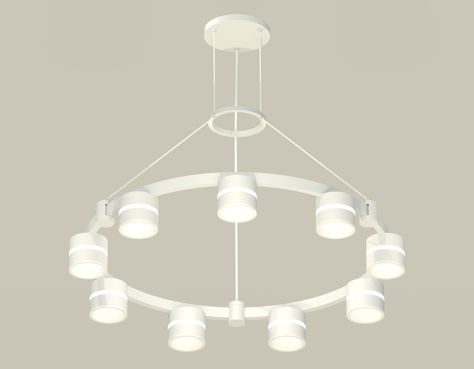 Светильник Ambrella light XR92031902/9 SWH/FR белый песок/белый матовый GX53 (A9203, C9241, N8444)
