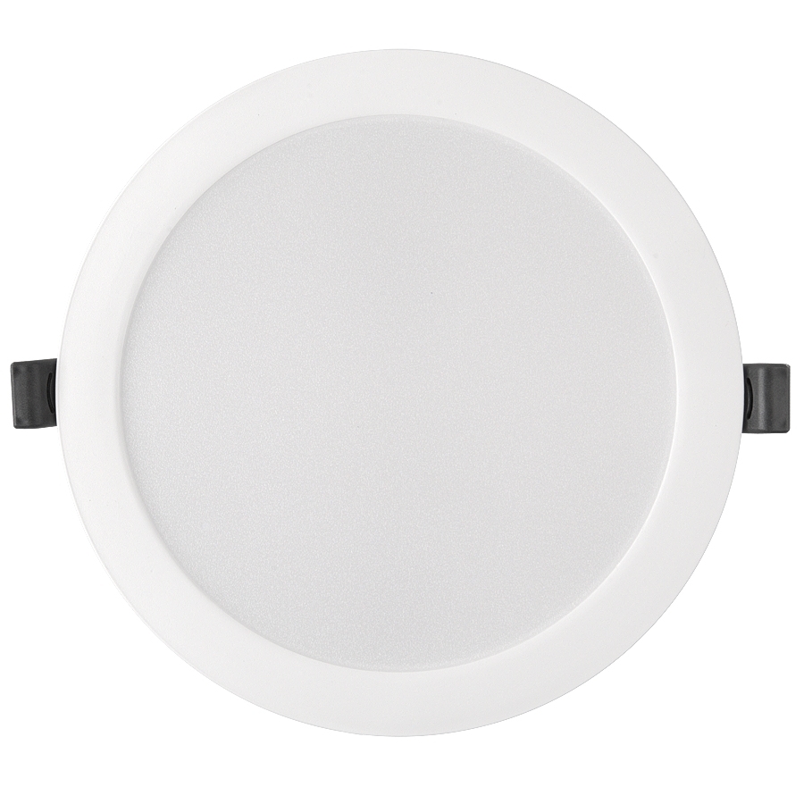 Светильник встраиваемый LED круг 12Вт 4500К 145мм белый пластик IP40 General GLP-RW3-12BT-145-4