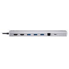 Док-станция ATEN UH3240-AT, USB, HDMI, HDMI/Ethernet/USB-A/USB-C/SDXC/SDHC/SD/microSDXC/microSDHC/microSD, USB Type-C