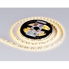 Светодиодная лента GS1101 2835 120Led/ 9.6W m/ 12V IP20 3000K/ 5000*8*1.2mm (2 конт.)