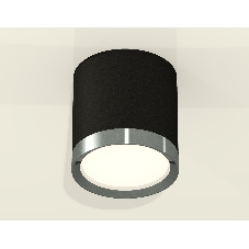 Светильник Ambrella Light XS8142006 SBK/PPH черный песок/графит полированный GX53 (C8142, N8133)