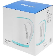 Чайник электрический Blackton Bt KT1702P белый/зеленый, 1.7 л, 2200 Вт, скрытый нагревательный элемент