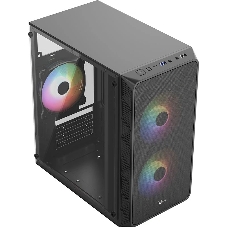 Компьютерный корпус AeroCool/Formula Air Mesh G4 черный без БП mATX 1x120мм 1xUSB 2.0 1xUSB 3.0 audio