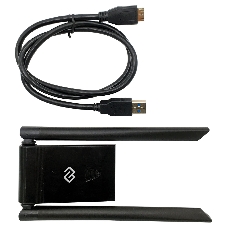 Сетевой адаптер WiFi Digma DWA-AC13002E AC1300 USB 3.0 (ант.внеш.съем) 2ант. (упак.:1шт)