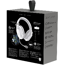 Гарнитура Razer Barracuda X (2022) белый, беспроводная + проводная, Bluetooth/USB-C/3.5 мм
