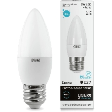 Лампа cветодиодная Gauss LED Elementary Candle 6W E27 4100KLD33226