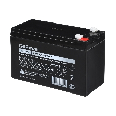 Аккумулятор свинцово-кислотный GoPower LA-1270/security 12V 7Ah клеммы T1/F1 (1/5)