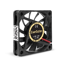 Вентилятор 12В DC ExeGate EX06010S2P (60x60x10 мм, Sleeve bearing (подшипник скольжения), 2pin, 2500RPM, 20dBA)