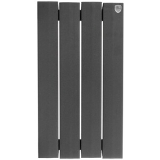 Радиатор биметаллический Royal Thermo PianoForte 500 черный VR80 - 8 секц.