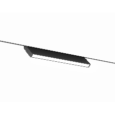 Трековый светильник GL2350 BK черный IP20 10W 3CCT 3000/4200/6400K 48V 200*10*73