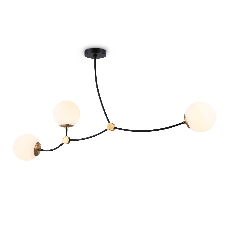 Светитльник Ambrella Light TR2568/3 BK/SB черный/бронза E27/3 max 60W 1130*150*540