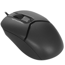 Мышь проводная A4Tech Fstyler FM12S черный, 1200 dpi, USB, кнопки - 3