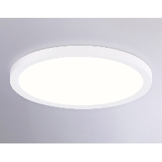 Светильник светодиодный ультратонкий Ambrella light FZ1905 WH белый IP54 26W 3000K-6500K CCT-переключатель D370*25 (Без ПДУ)