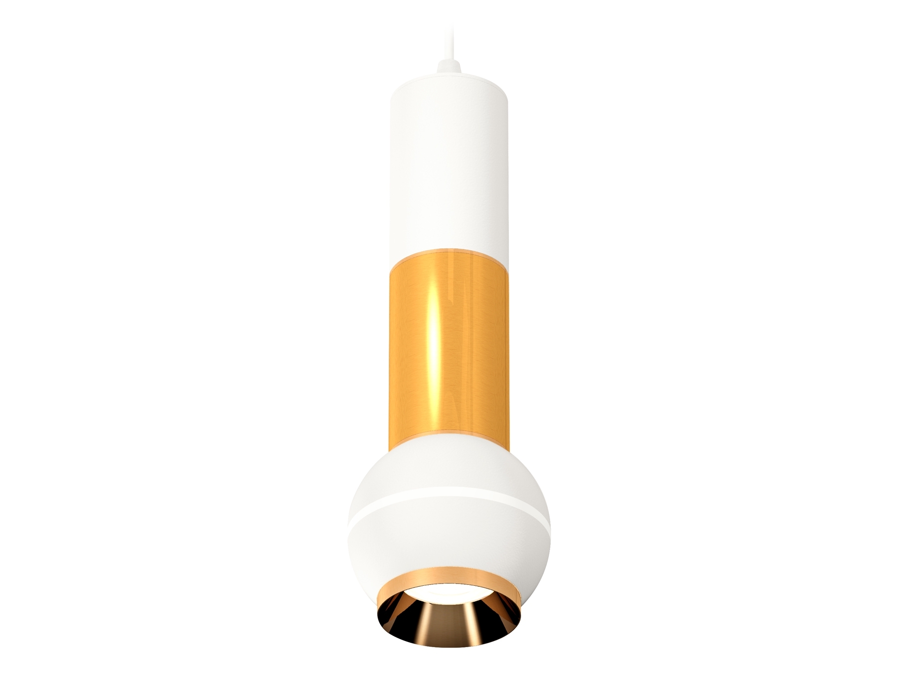 Светильник Ambrella XP1101030 SWH/PYG белый песок/золото желтое полированное MR16 GU5.3 LED 3W 4200K